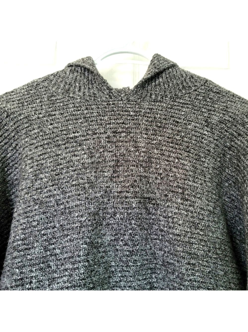 Old Navy Women's Knitted Pull-Over Hoodie Sweater Size M - Picture 3 of 11